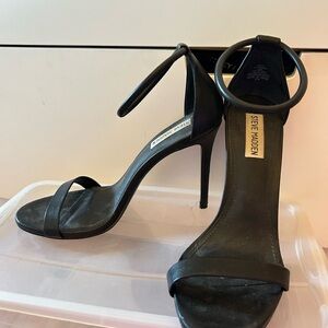 Steve Madden Sleek Black Heels